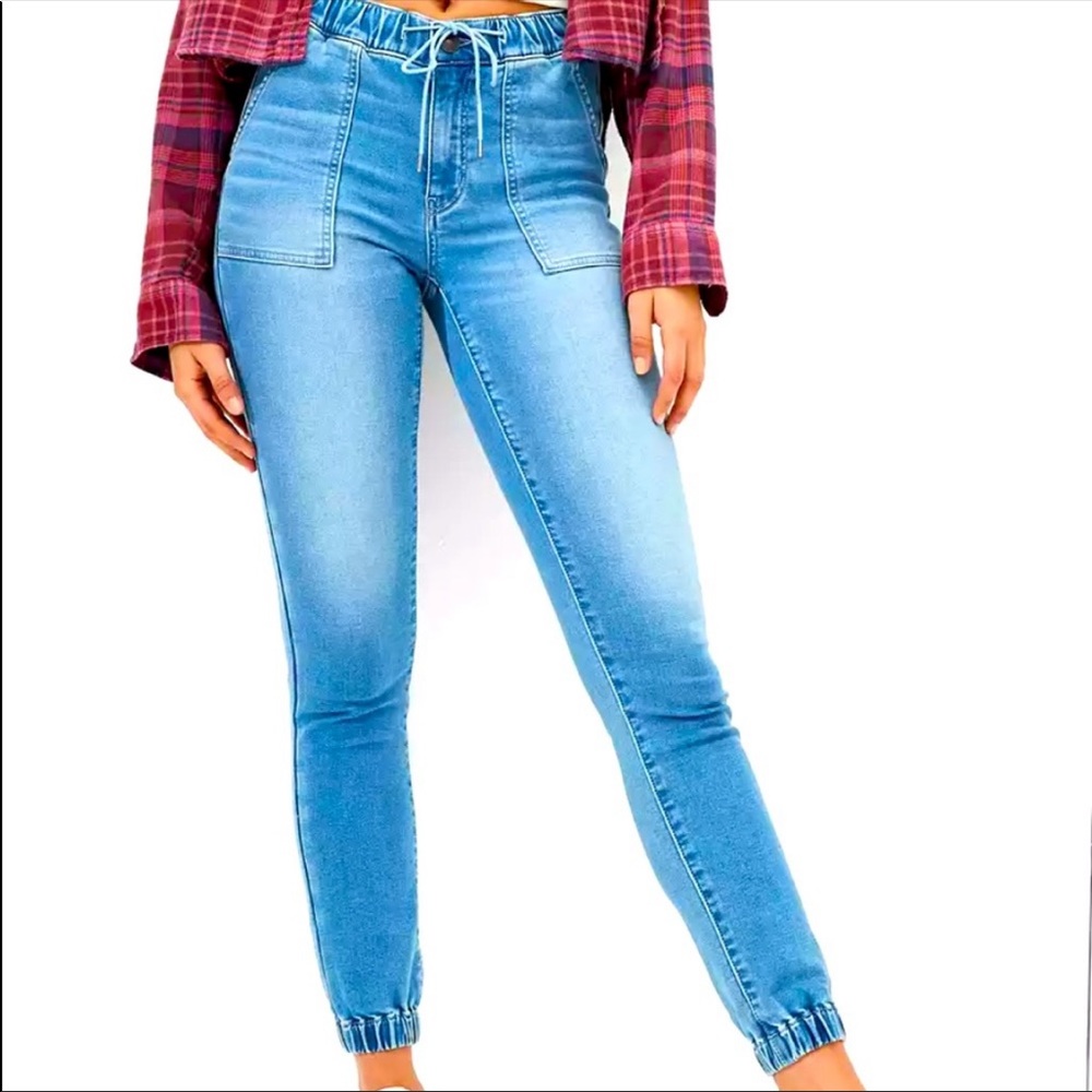 American Eagle High Waisted Jean Jogger